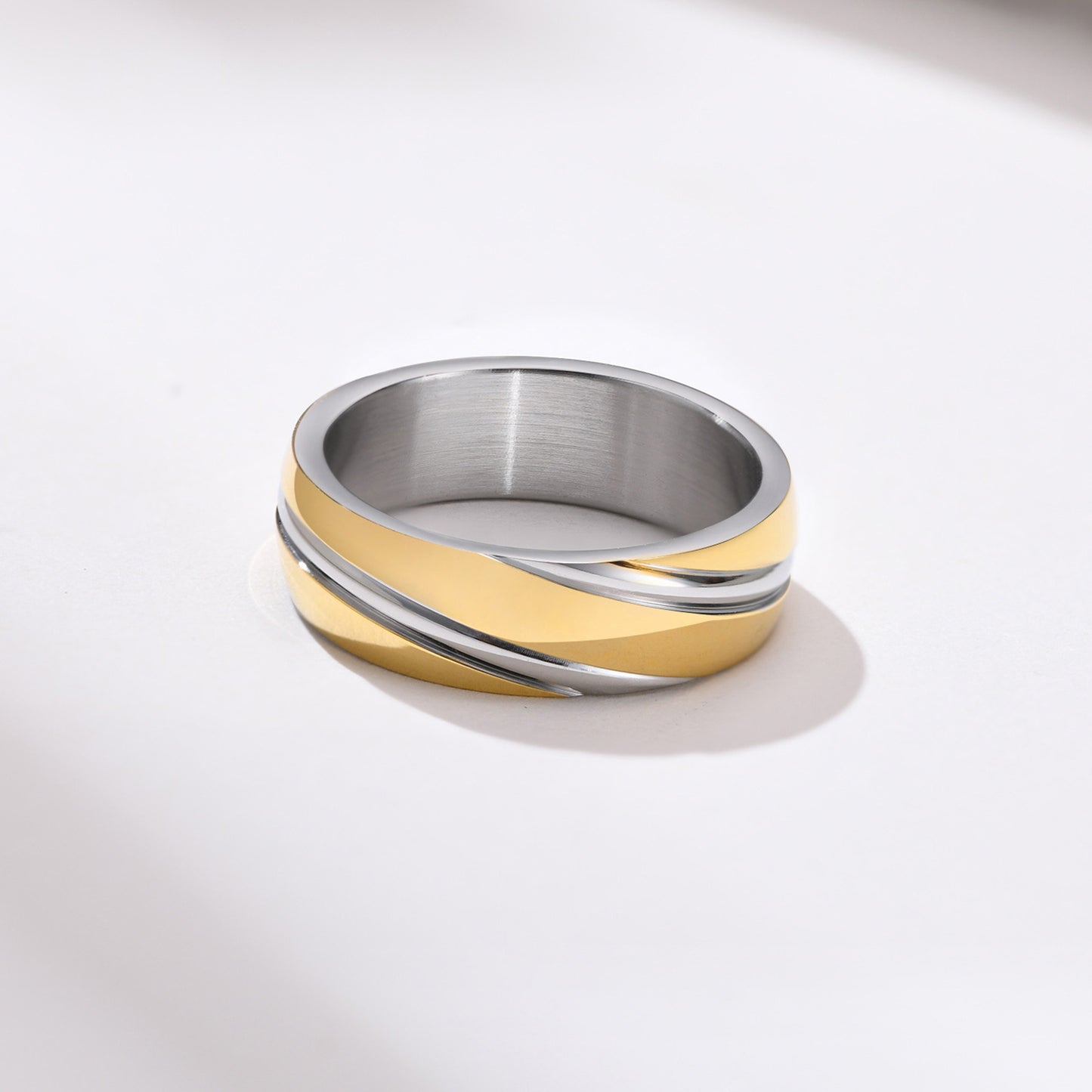 Men's Rings Titanium Steel Ring Stainless Steel Minimalist Style