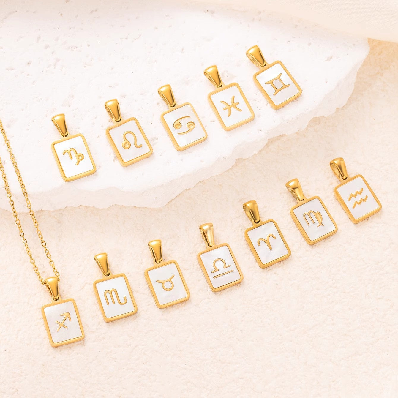 Planderful Jewelry Constellation Necklace Stainless Steel Minimalist Pendant For Everyday Elegance