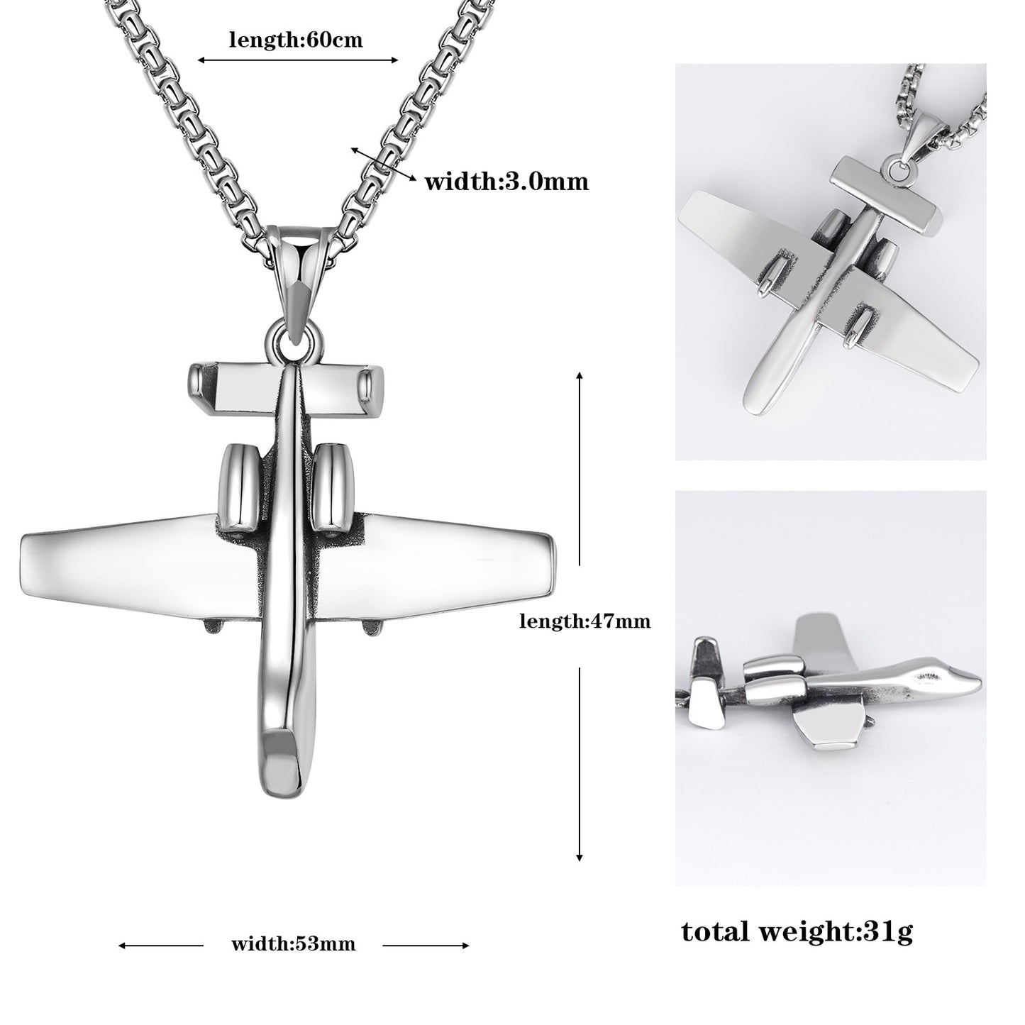 Steel Necklace – Street Hip Hop Statement Pendant Chain For Everyday Urban Style And Attitude