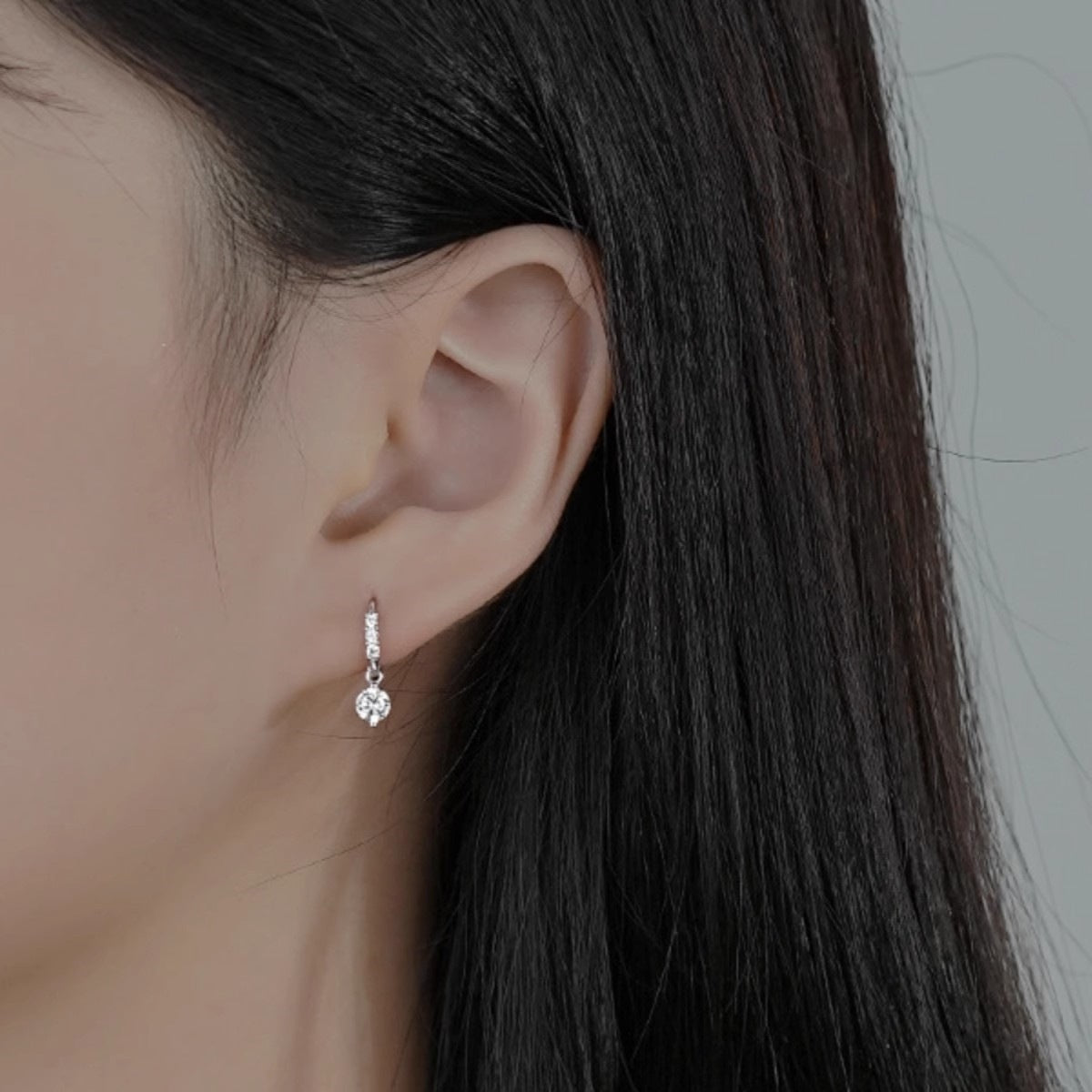 S925 Sterling Silver Earrings, Unique High-End Femininity