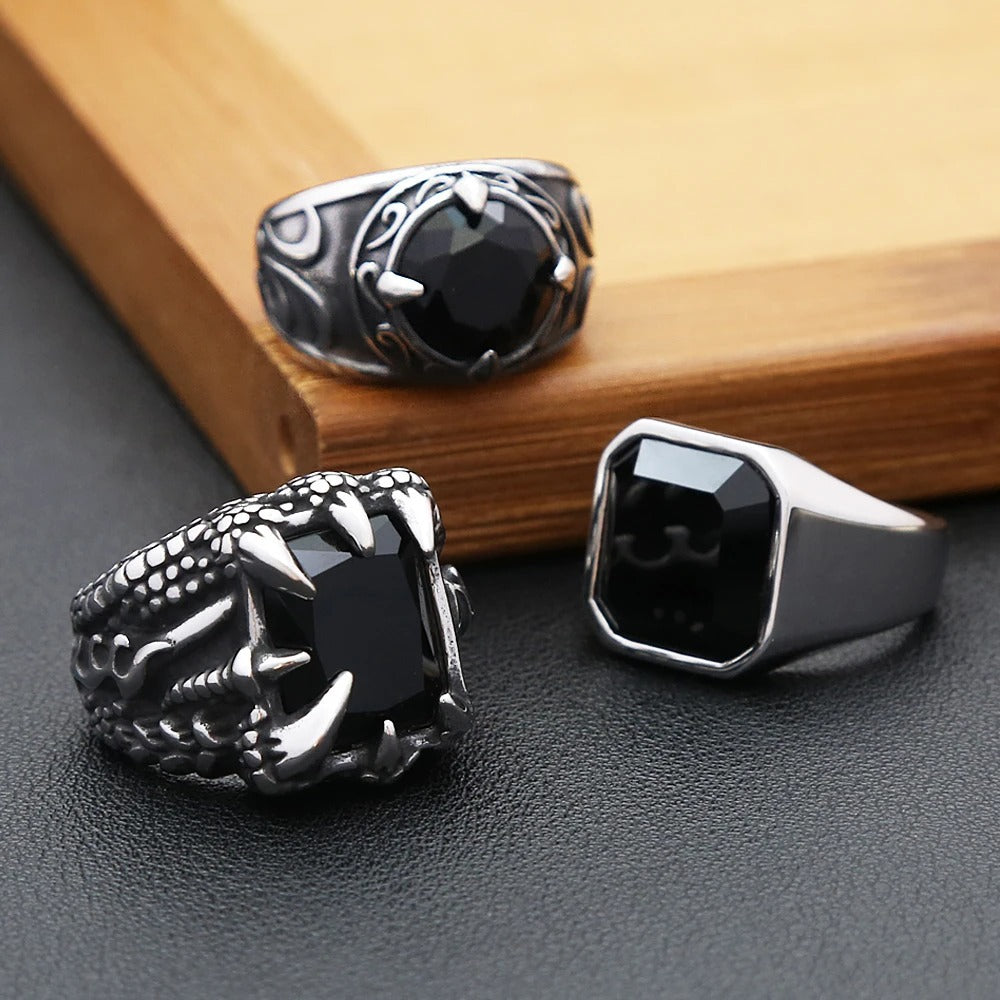 Vintage Dragon Men's Ring