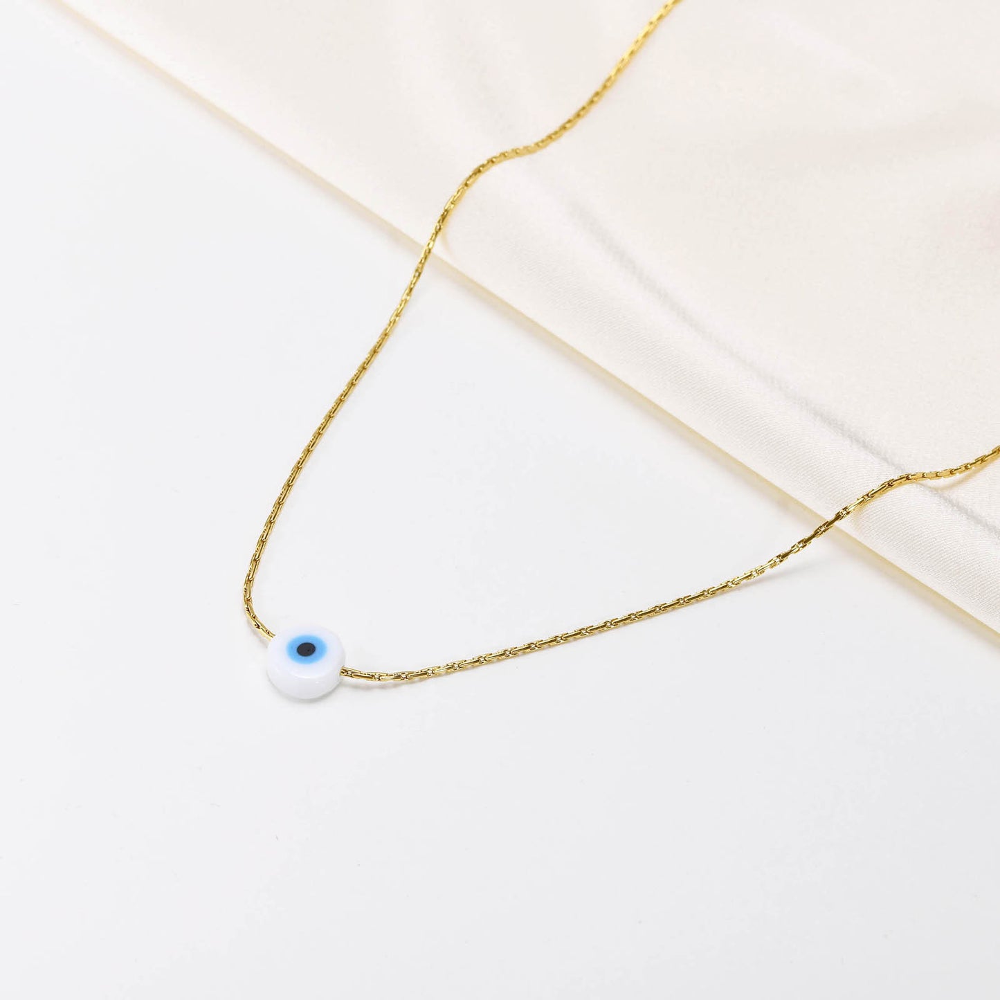 European And American Accessories Stainless Steel Devil's Eye Necklace