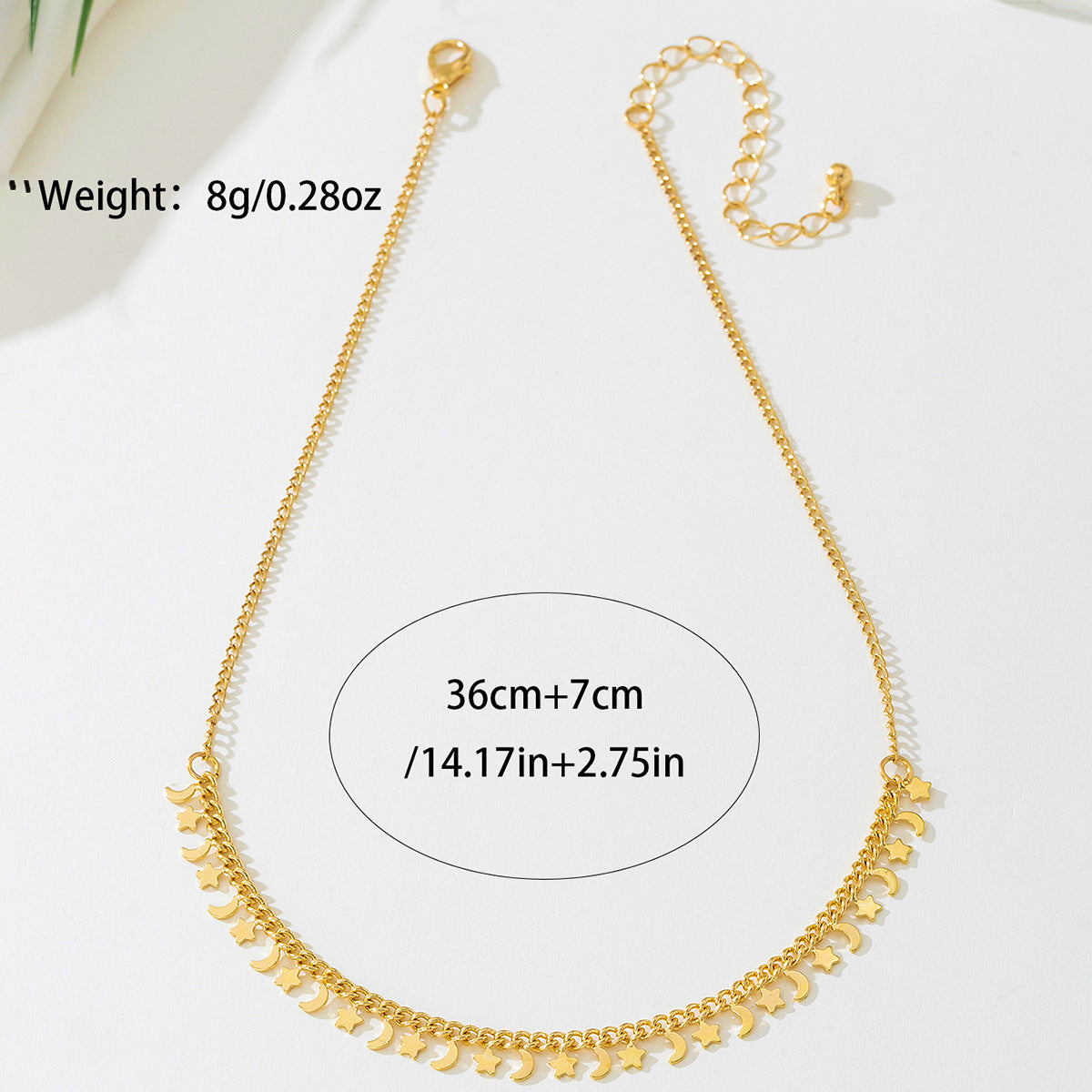 Planderful Vienna Verve Necklace – Stylish Minimalist Metal Design