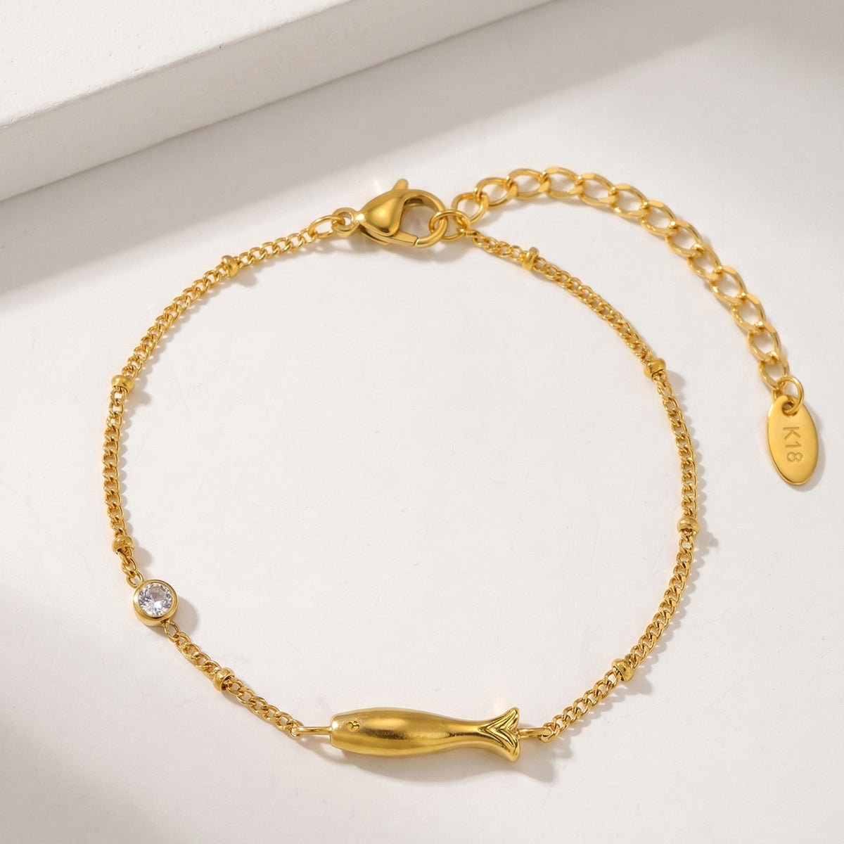 Zircon Stainless Steel Bracelet