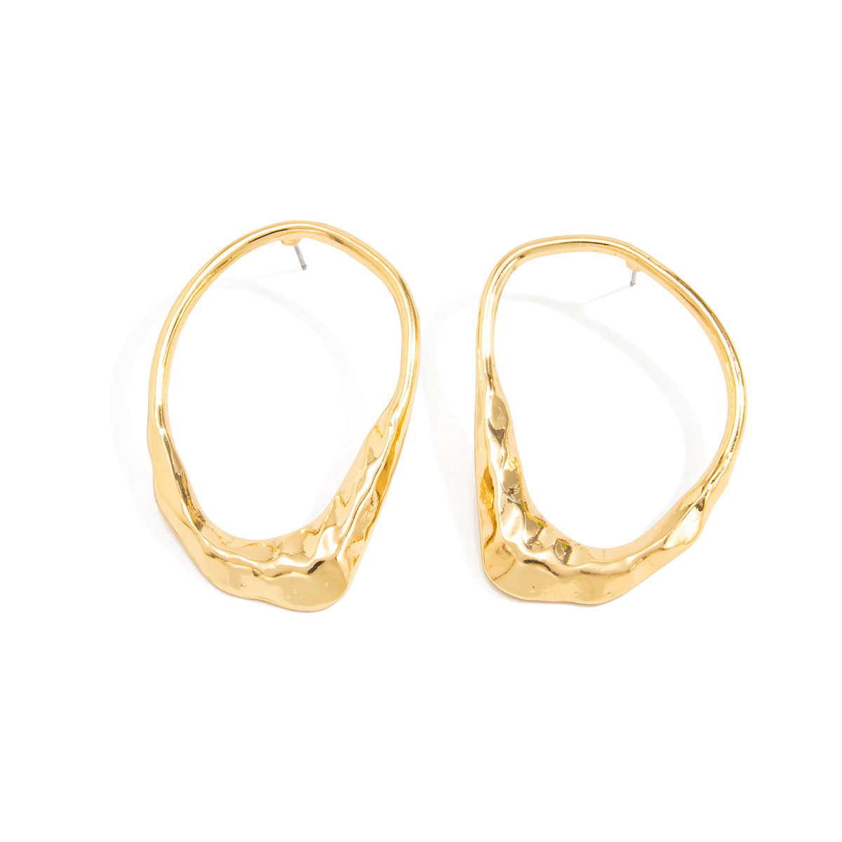 Snake Shaped Exaggerated Long Twist Earrings Planderful Vienna Verve For Women Hollow Geometric Statement