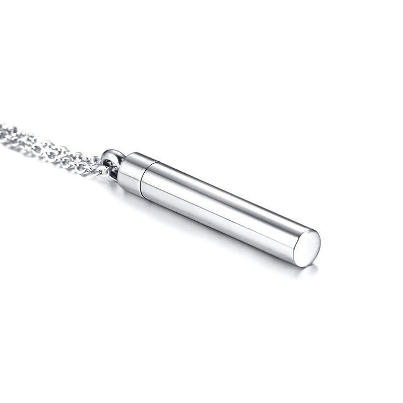 European Beautiful Women's Fashion Jewelry Wholesale Titanium Steel Paw Print Ashes Pendant Necklace