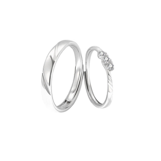 Female Sansheng S925 Sterling Silver Women's Ring
