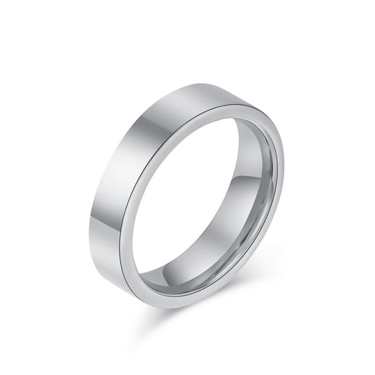 Planderful Everyday Genie Tungsten Steel Ring Unisex Luxury Wedding Band Gift for Couples