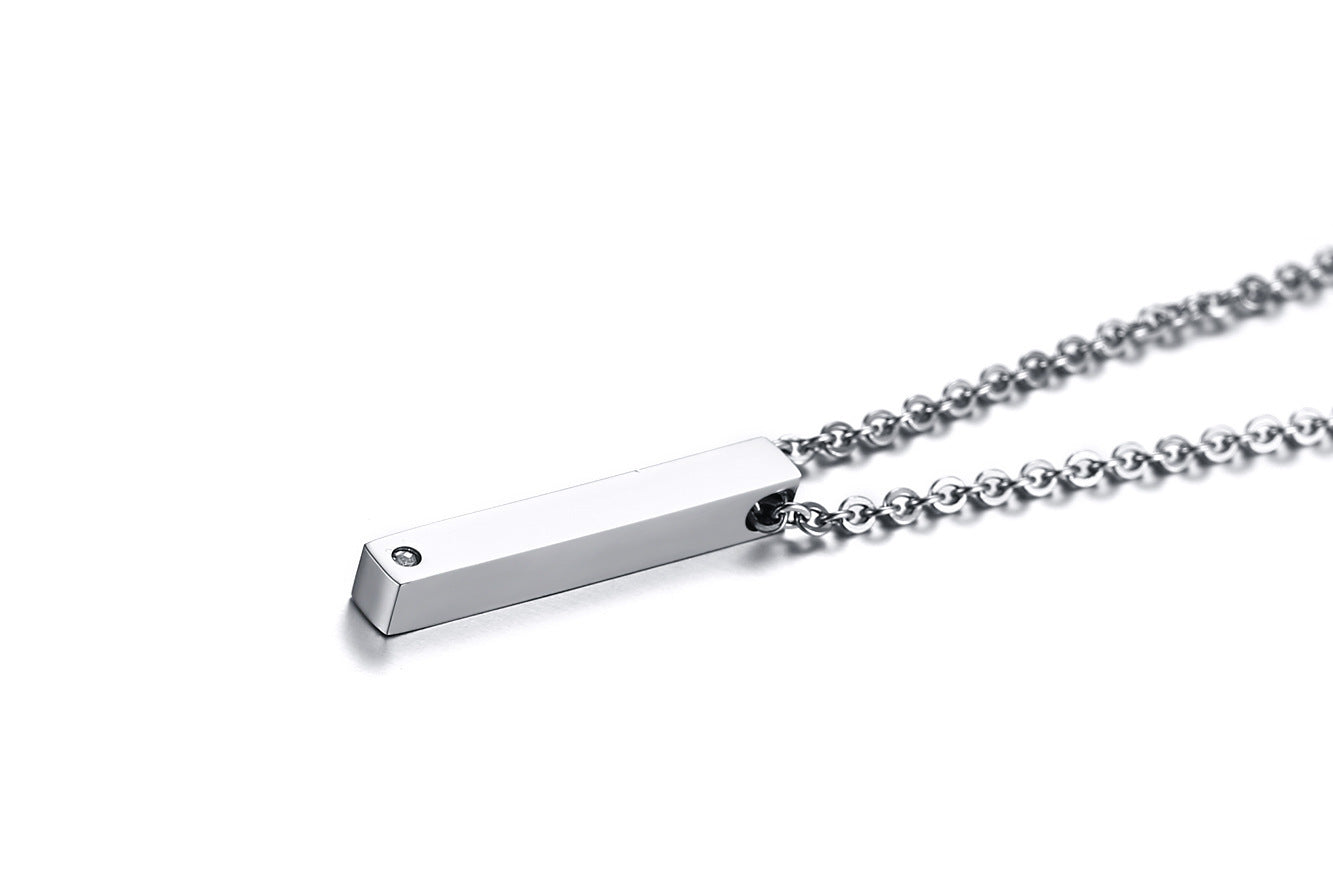 Cross-Border Jewelry Wholesale Simple Stainless Steel Pendant