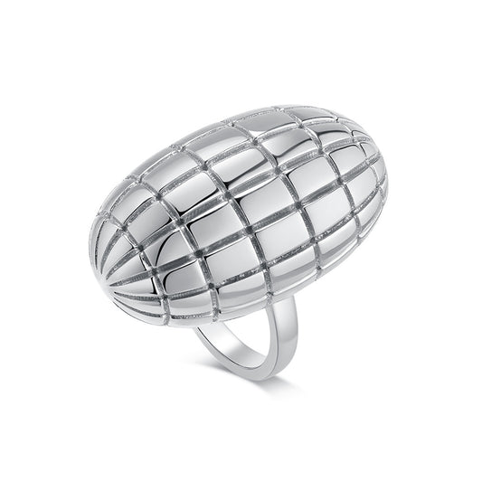 Planderful 18K Gold Ring For Women Lightweight European Style Index Finger Jewelry