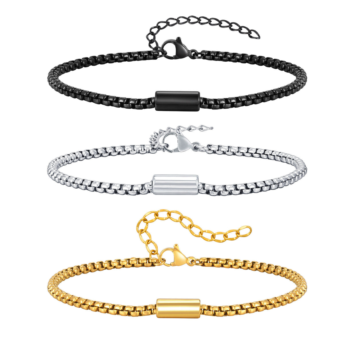 Pearl Stainless Steel Bracelet for Men