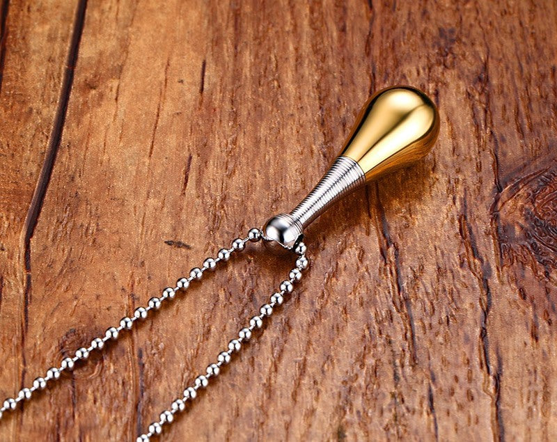 Supply Necklace Pendant Titanium Steel Personalized Perfume Bottle Pendant for Men