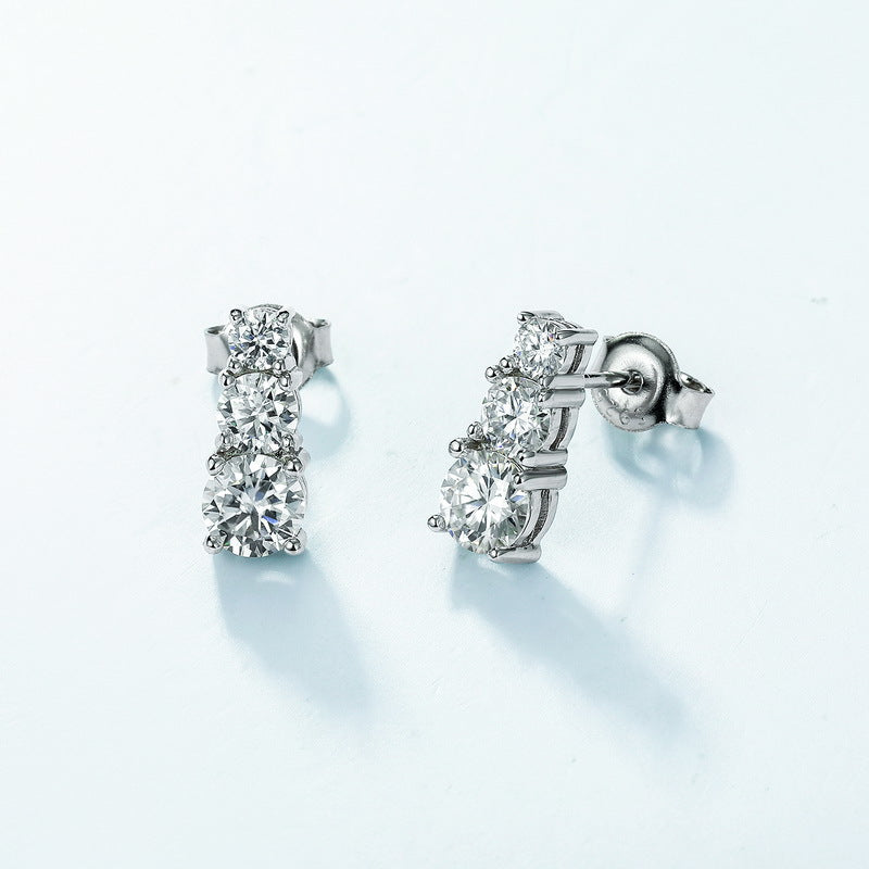 S925 Sterling Silver Moissanite Signature Jewelry Collection