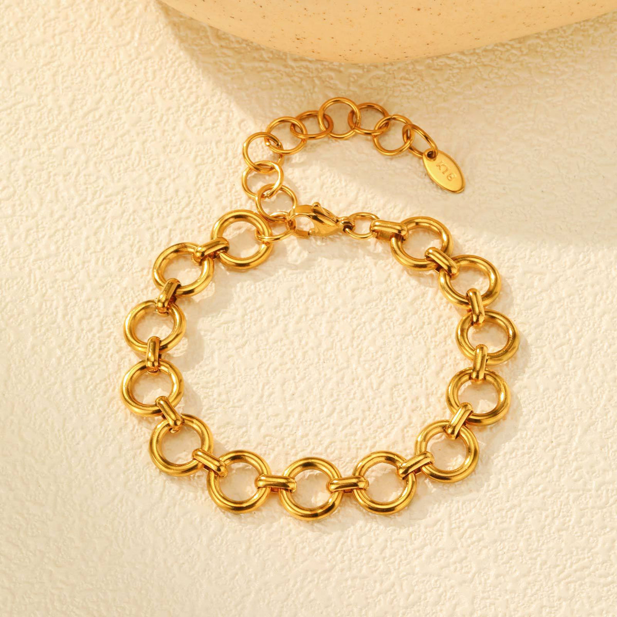 And Interlocking Bracelets Stainless Steel Bracelet Unisex