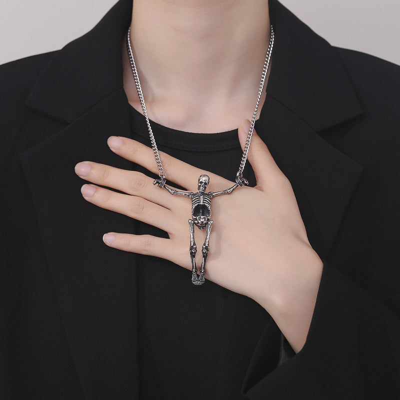 Steel Necklace – Statement Hip Hop Style