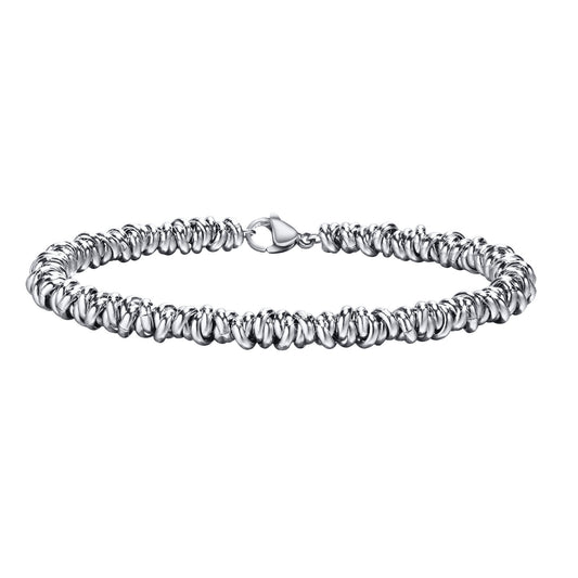 Stainless Steel Fashion Simple Unisex Open Ring Bracelet