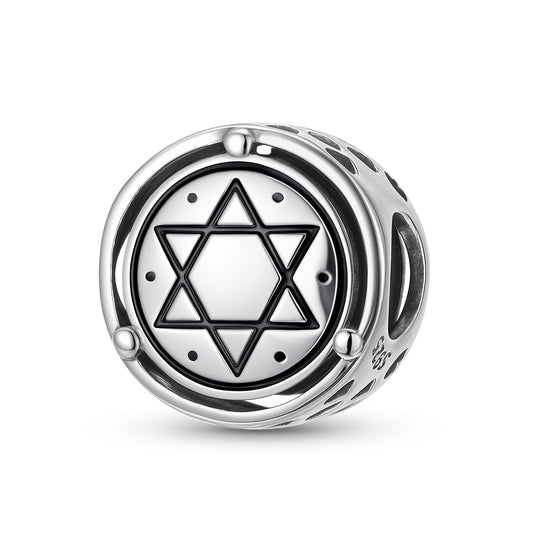 Planderful Jewelry Sterling Silver Beaded Bracelet Pendant