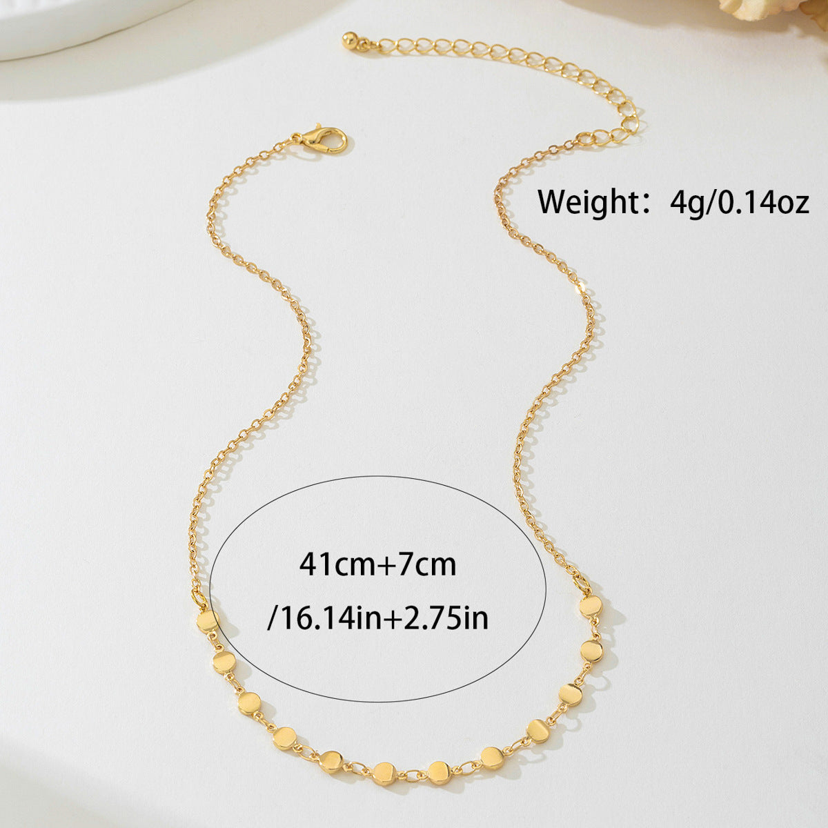 Planderful Vienna Verve Necklace – Exquisite Minimalist Design