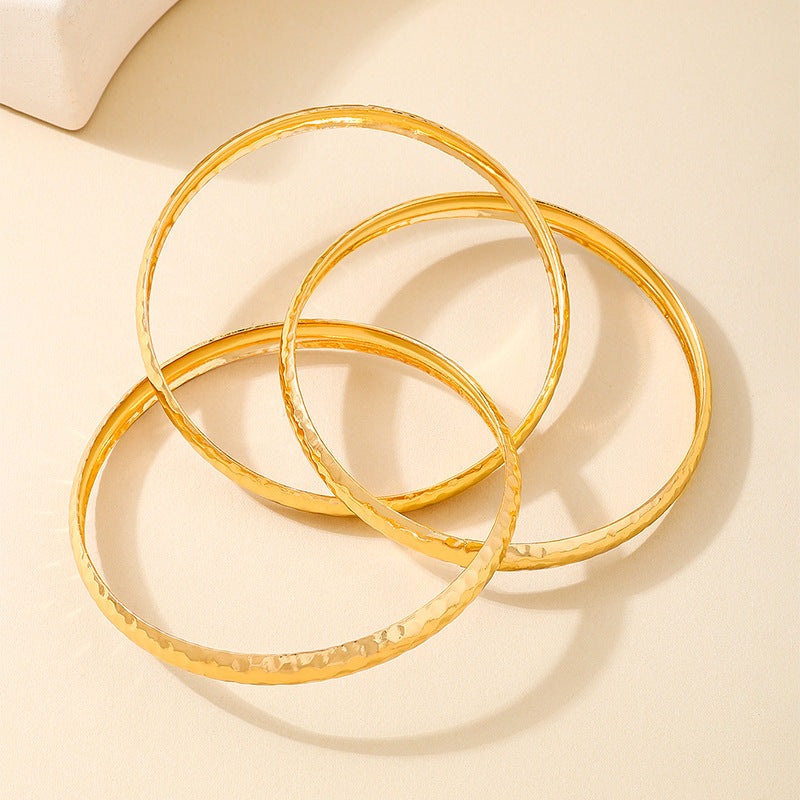 Planderful Vienna Verve Bracelet Set – Minimalist Metal Design