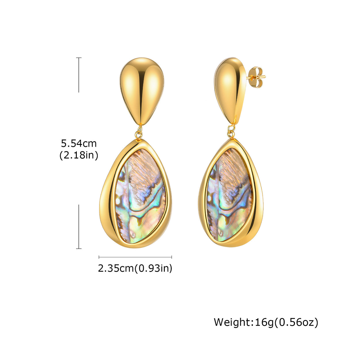 Modern Stainless Steel Earrings — Multiple Styles
