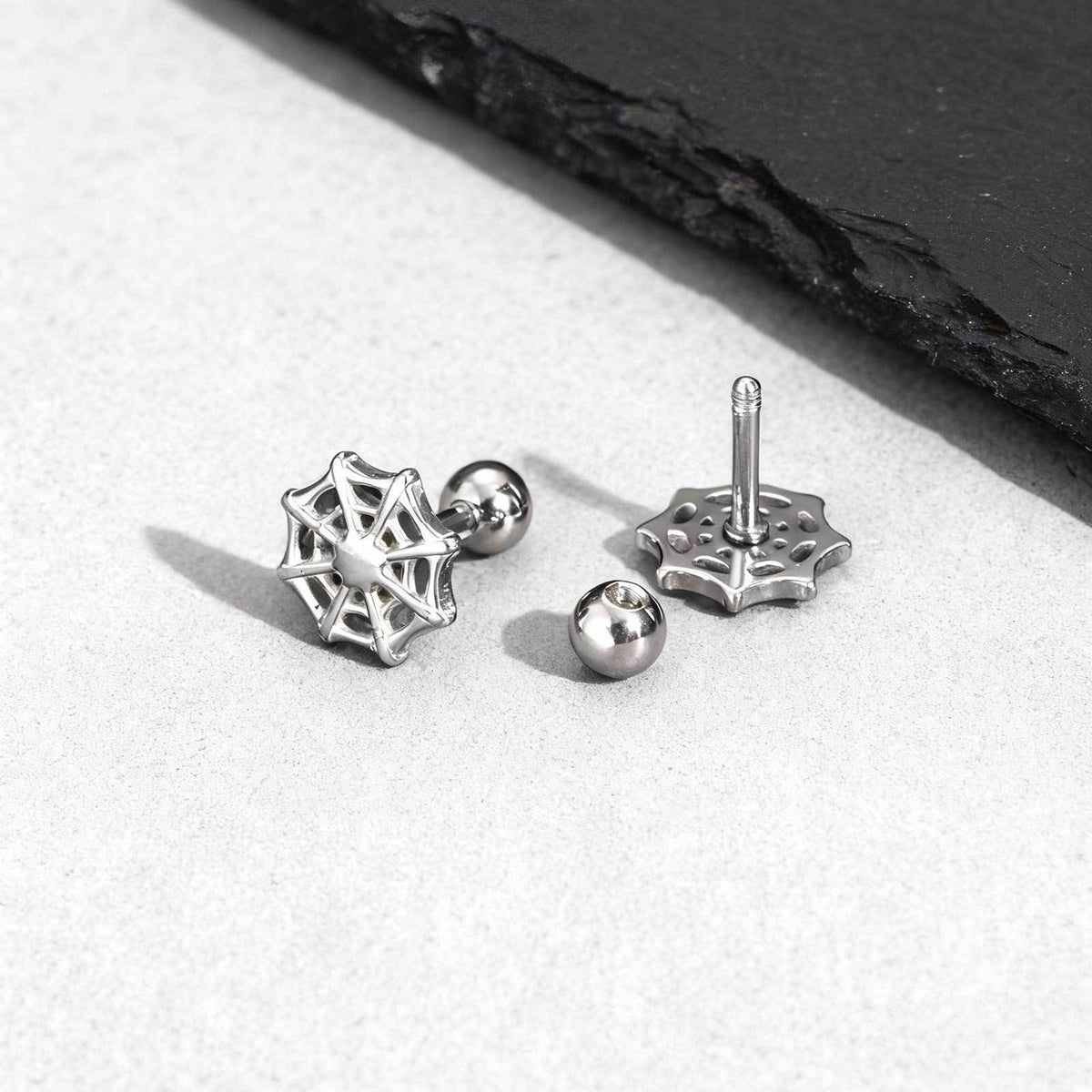 Stainless Steel Punk Earrings