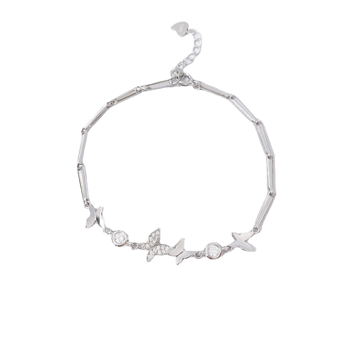 Butterfly 925 925 Sterling Silver Bracelet