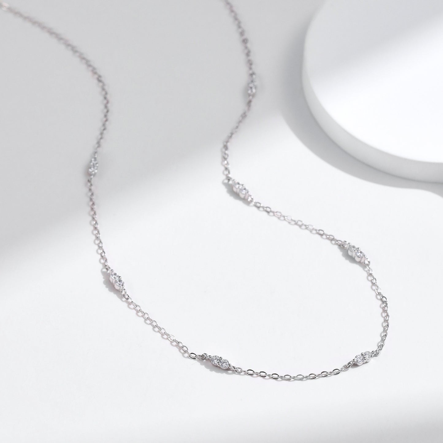 Planderful Everyday Genie Necklace – Radiant Zircon Accents