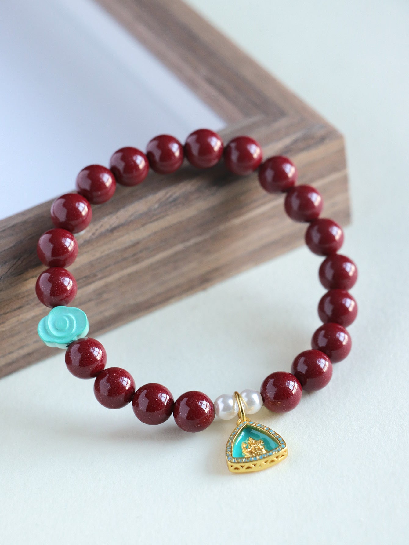 Planderful Fortune's Favor Cinnabar Bracelet – Ethnic Style Jewelry Gift