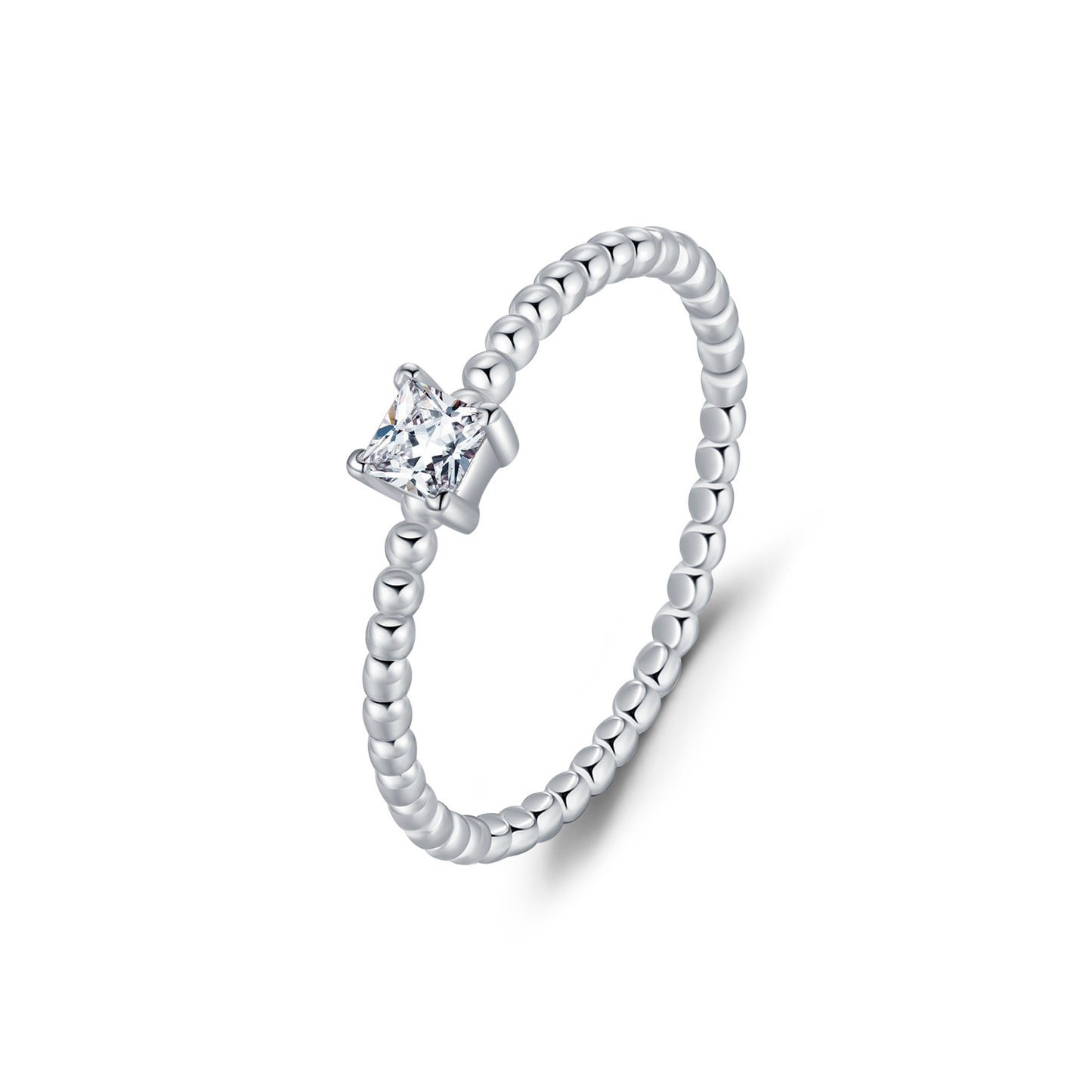 Planderful Moissanite Sparkling Ring – Personalized Dazzling Design