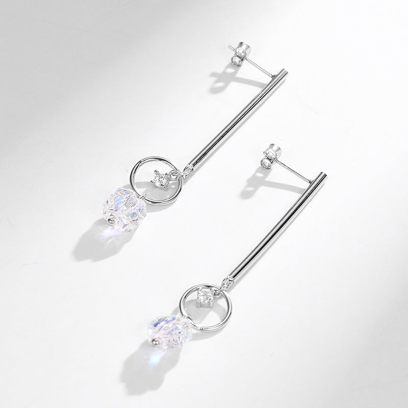 Korean Version 925 Sterling Silver Women's Earrings