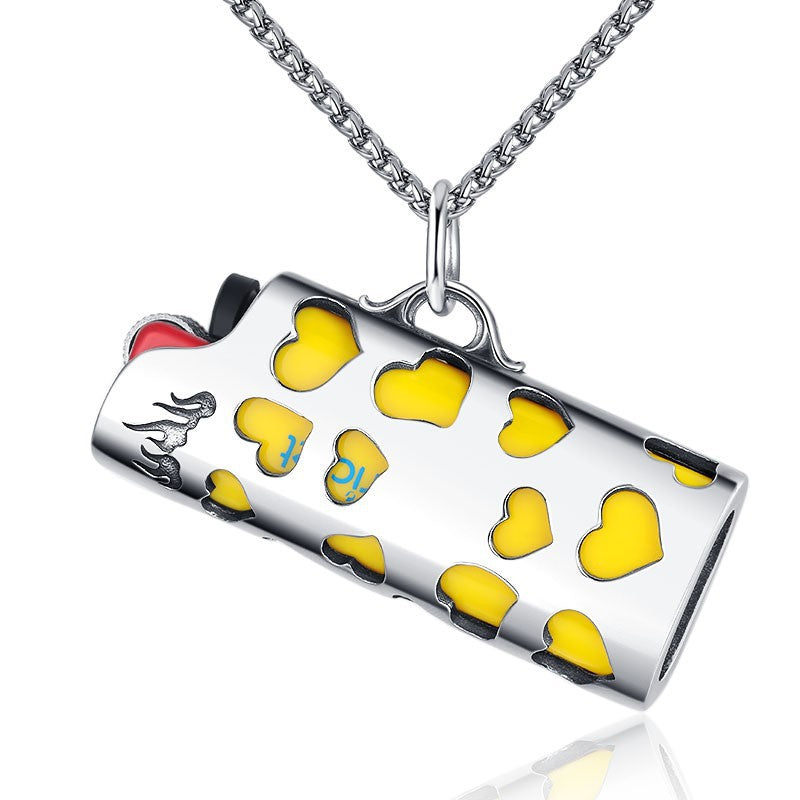 Steel Necklace - Elegant Everyday Genie Collection For Men From Planderful Jewelry