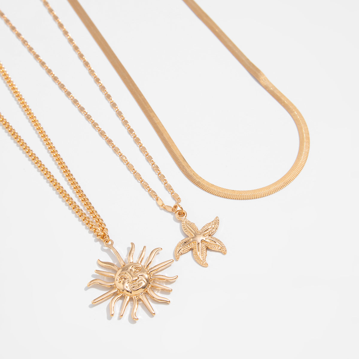 Planderful Vienna Verve Necklace – Elegant Multi-Layered Design