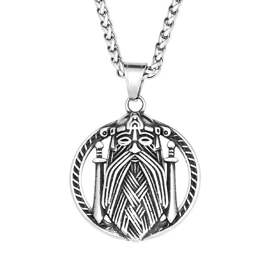 Punk Viking Dagger Stainless Steel Men's Pendant Necklace