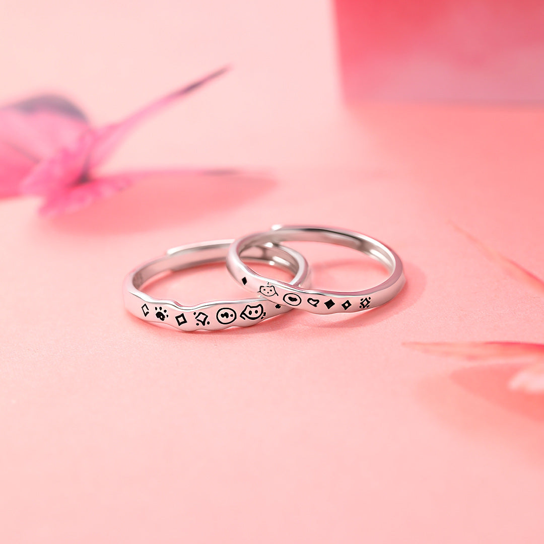 Meow Yan S925 Sterling Silver Women's Ring