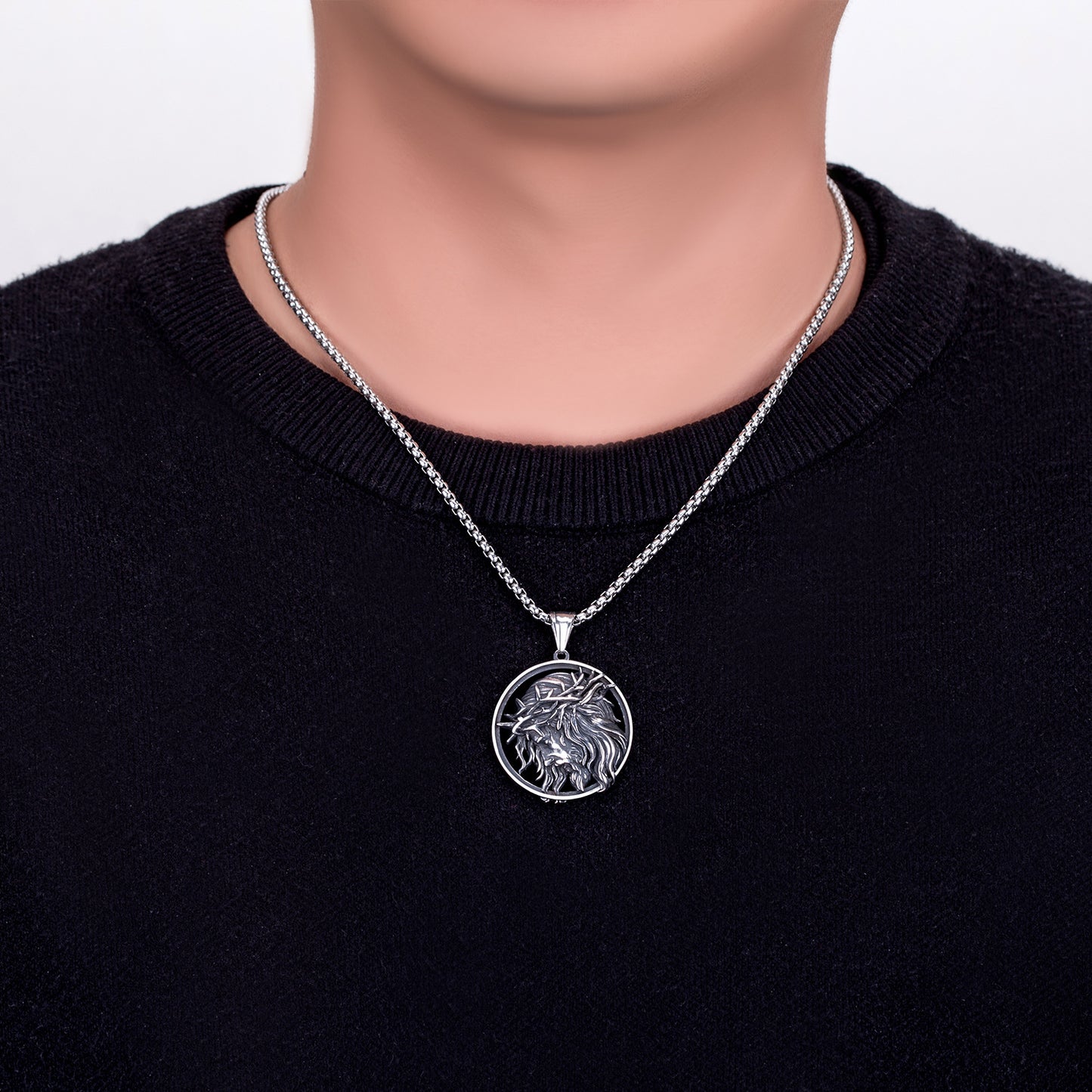 Steel Necklace – Statement Hip-Hop Men's Pendant Chain For Urban Streetwear By Planderful