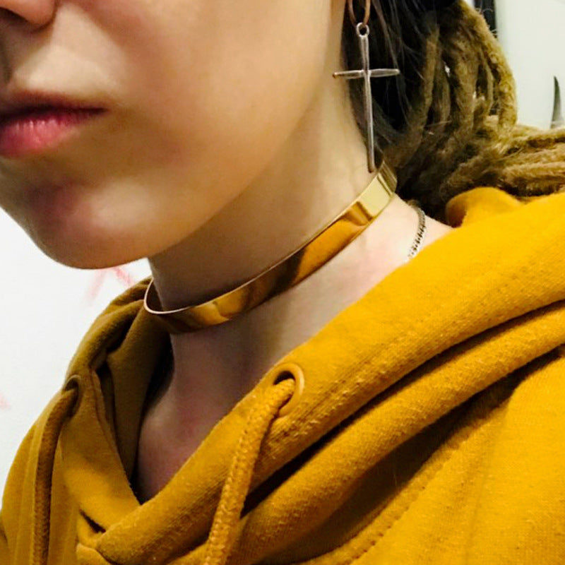 Planderful Savanna Rhythms Alloy Choker – Exaggerated Fashion Statement