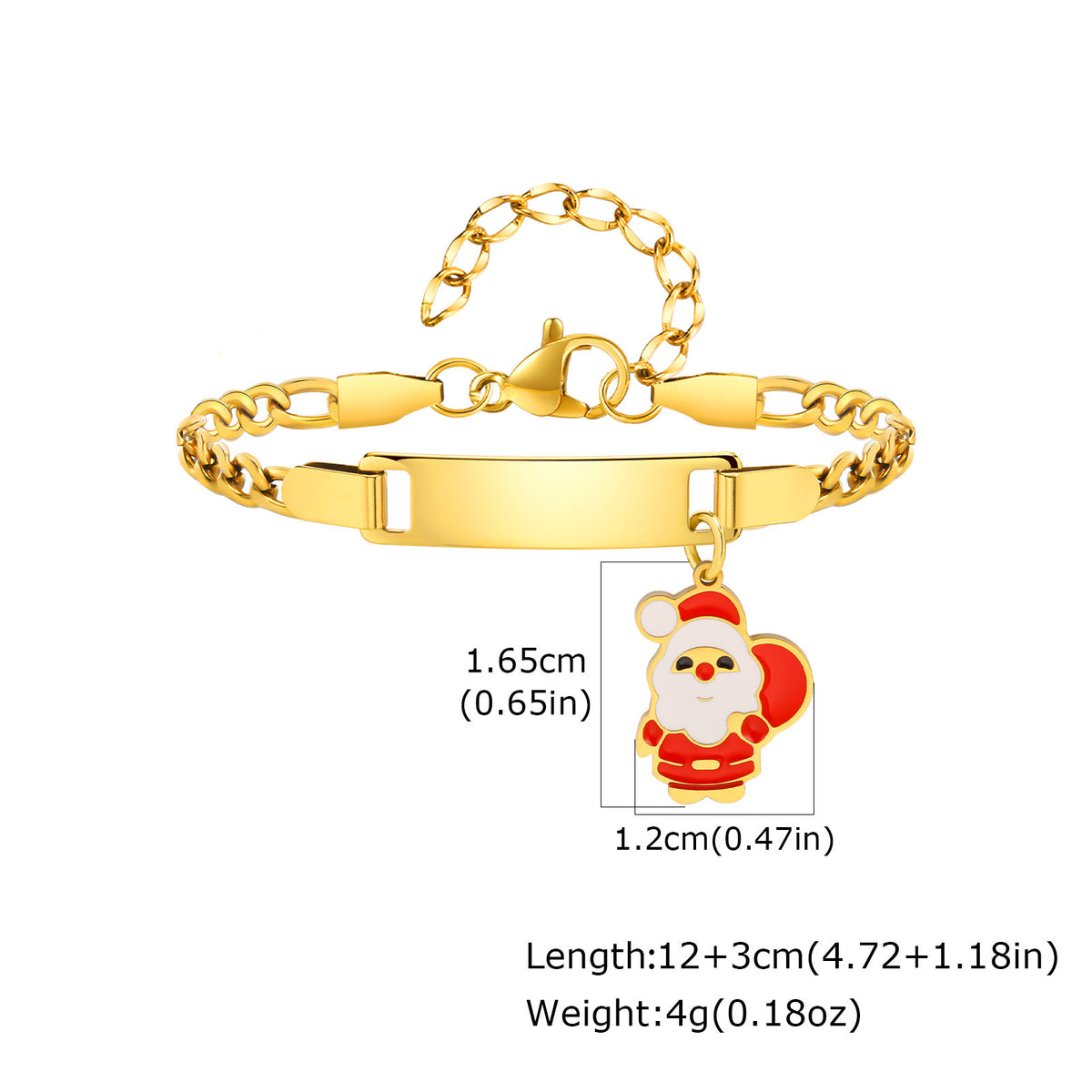Adjustable Stainless Steel Bracelet Unisex