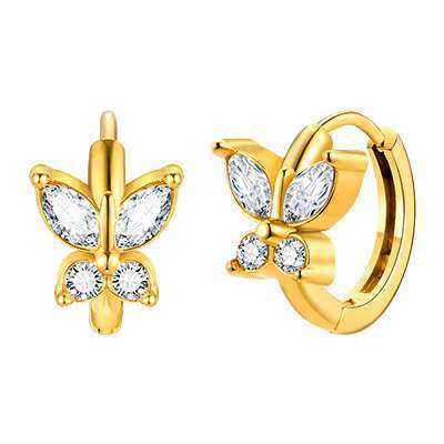 Stainless Steel Heart Earrings — Nine Styles