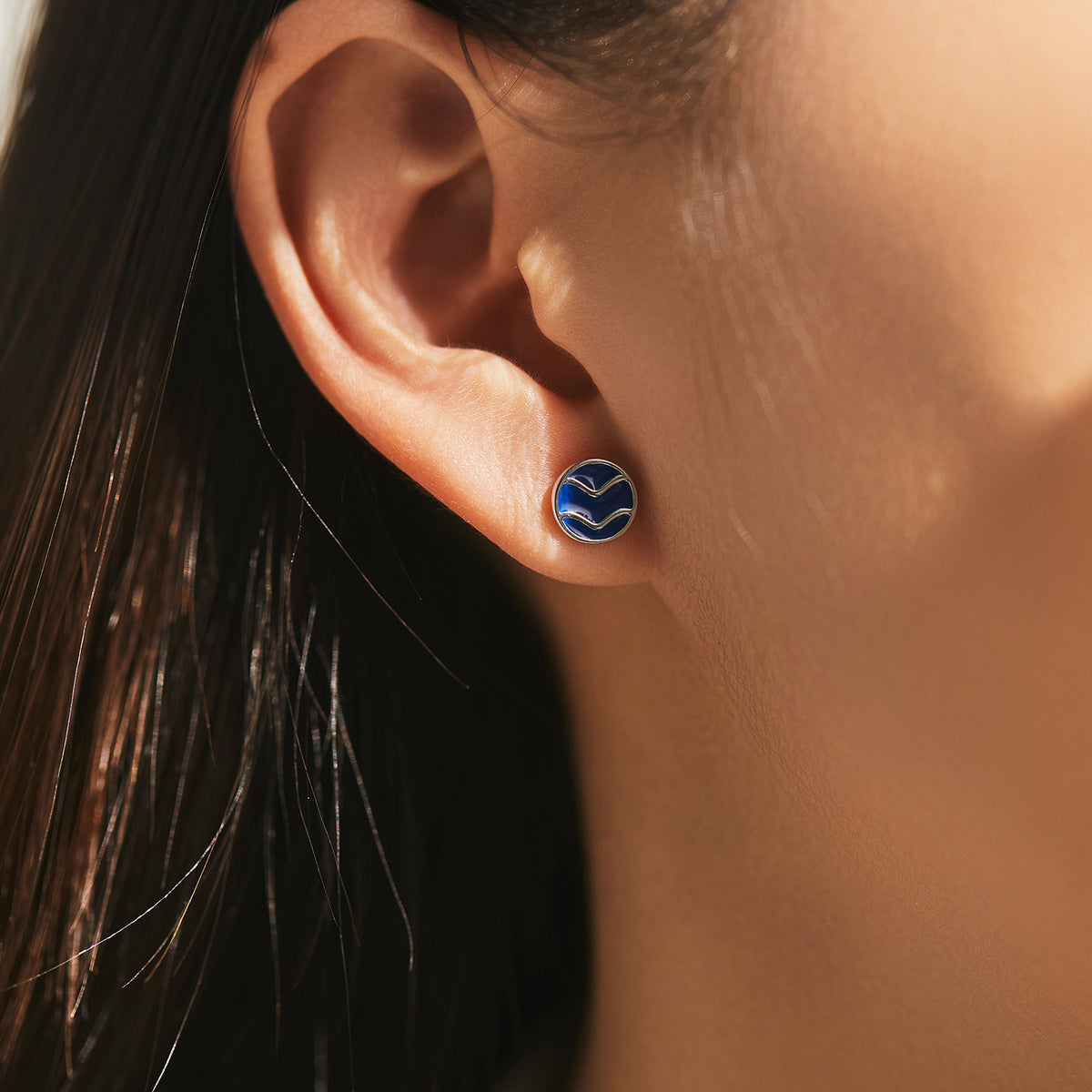 925 Sterling Silver Tulip Earrings
