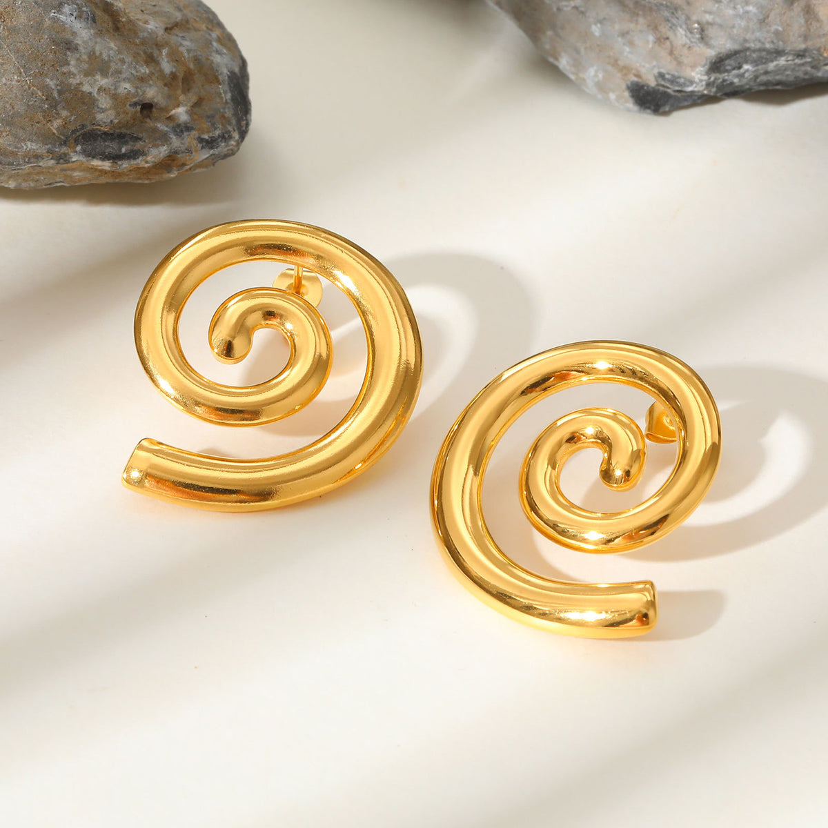 Stainless Steel Geometric Earrings
