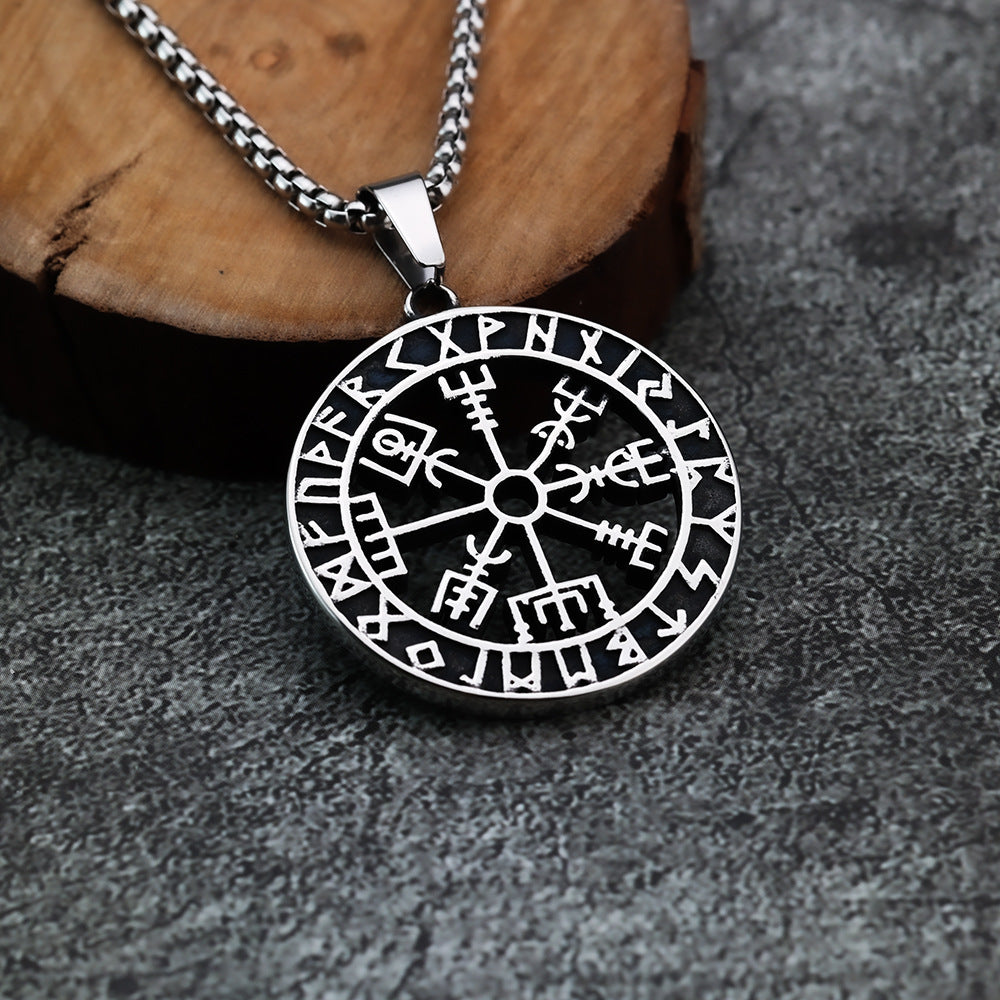 European And American Style Compass Personalized Pendant Jewelry