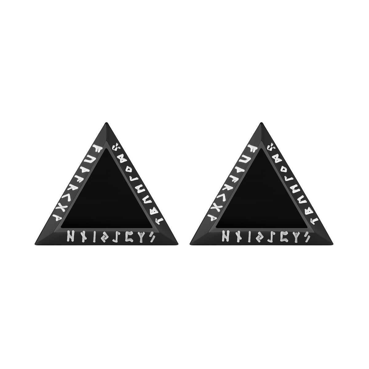 Stainless Steel Viking Earrings