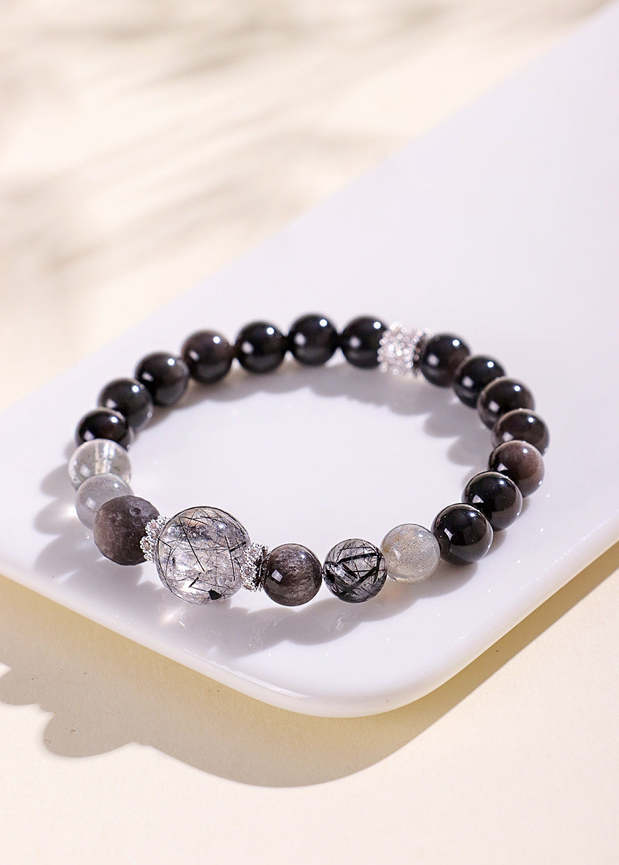Planderful Fortune's Favor Bracelet – Elegant Crystal Beaded Design
