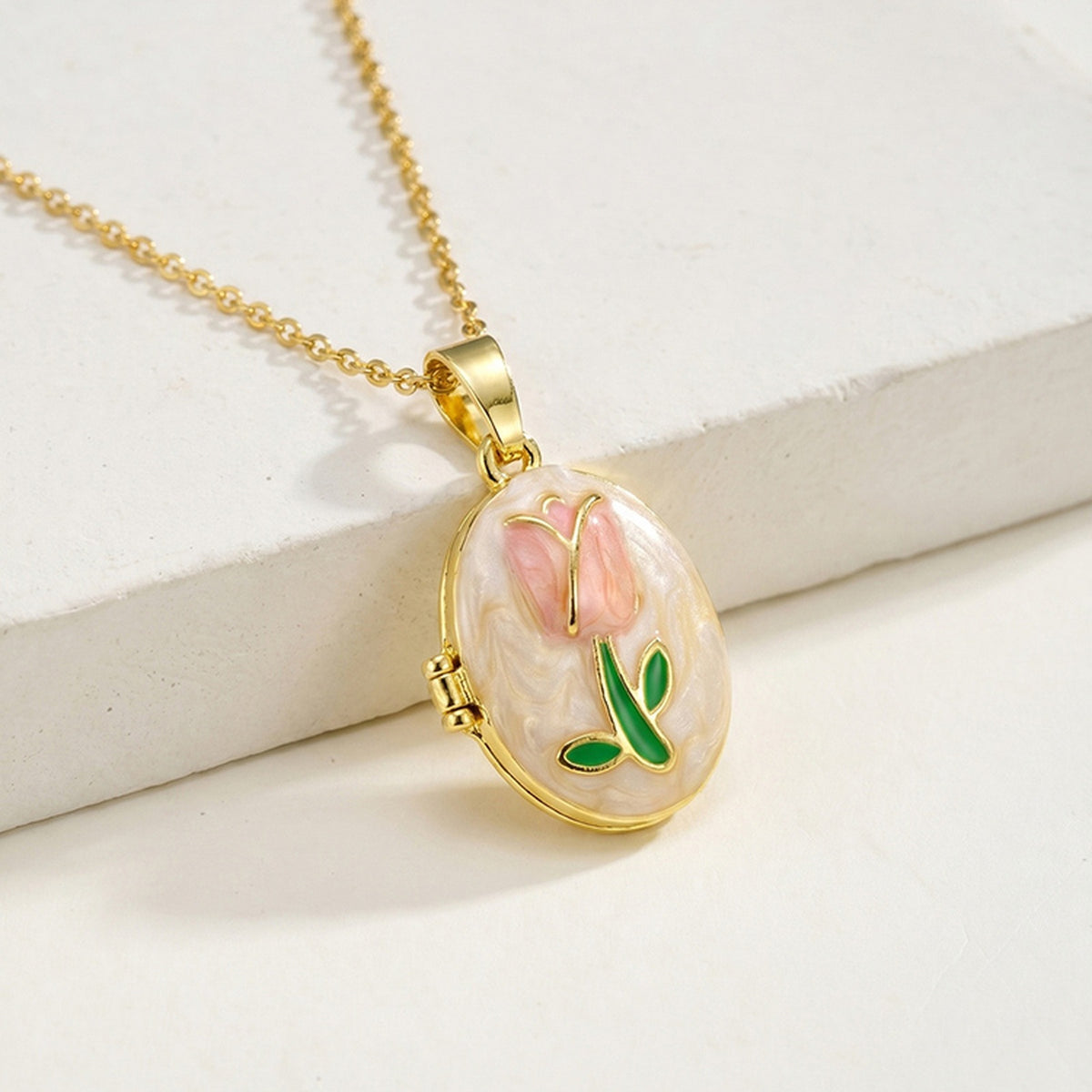 Vintage Stainless Steel Pendant
