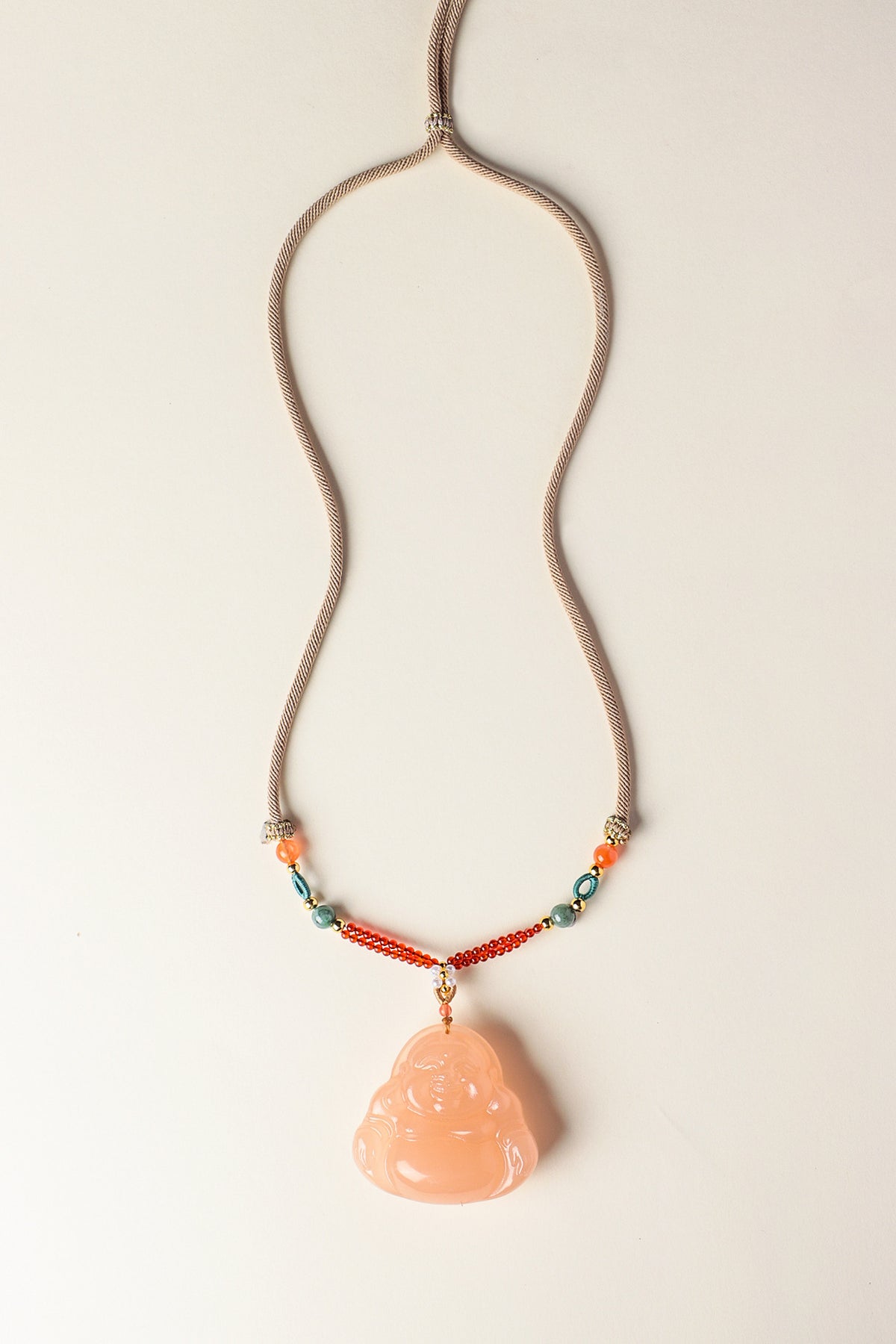 Agate Jade Pendant Necklace