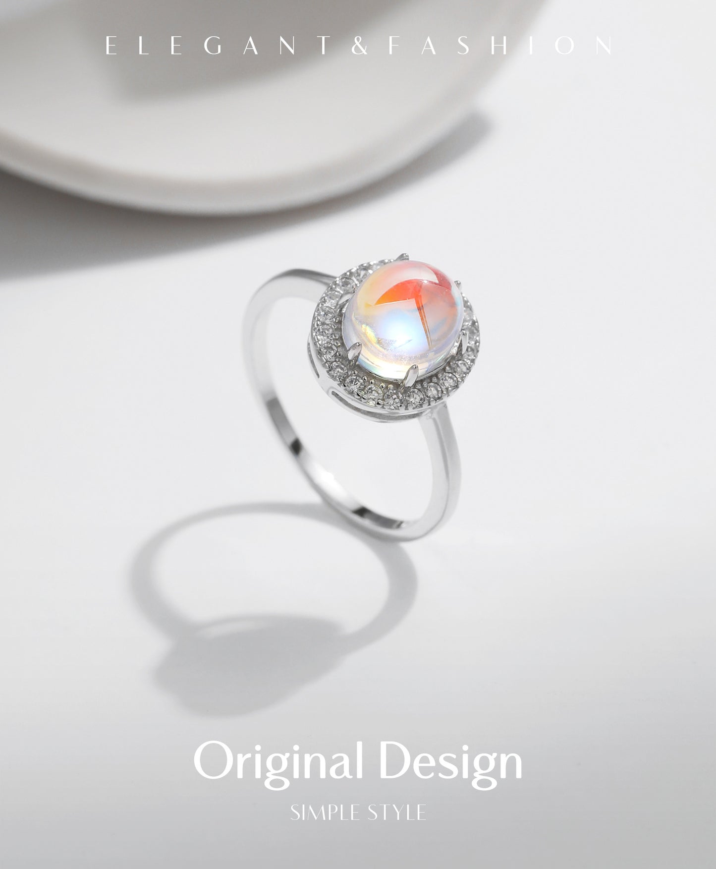 Planderful Everyday Genie Moonstone Ring – Premium Elegant Design