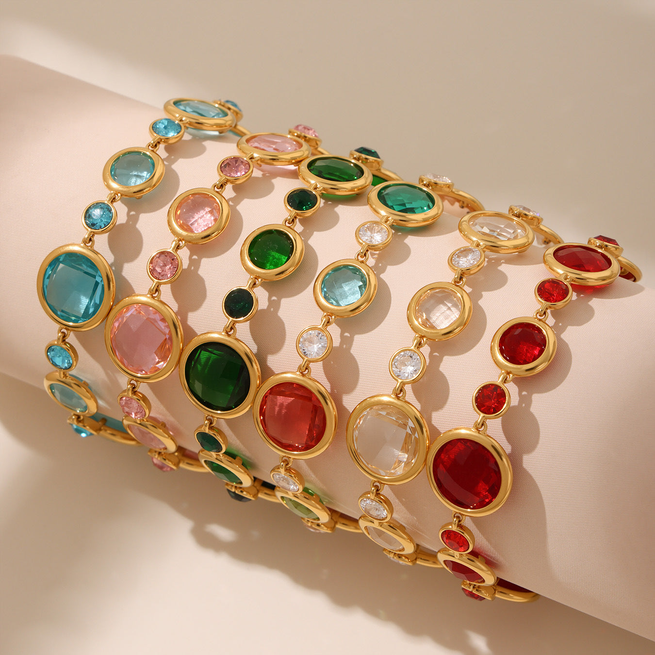 Planderful Czech Glass Bracelet Luxury Jewelry For Her
