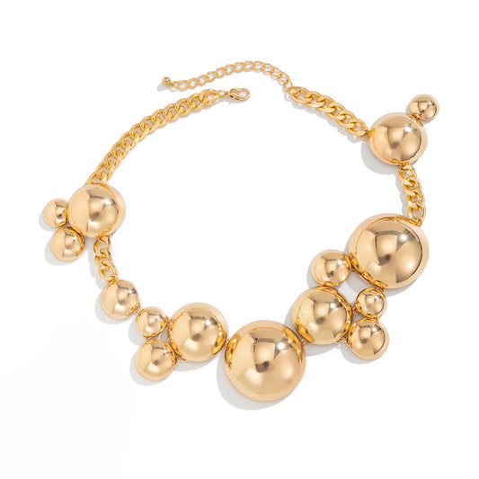 Planderful Vienna Verve Necklace – Retro Geometric Design