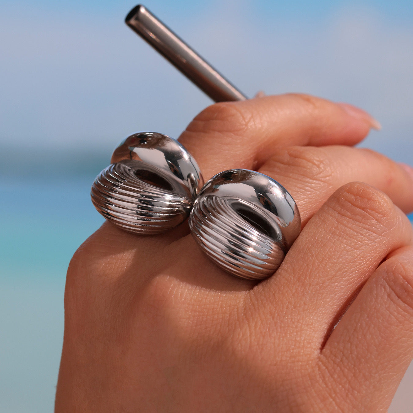 Planderful Everyday Genie Stainless Steel Ring Unisex