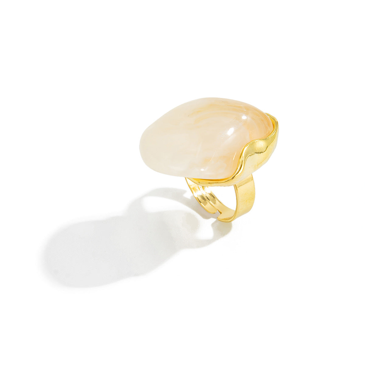 Planderful Water Drop Open Ring Vienna Verve for Women Baroque Statement Jewelry